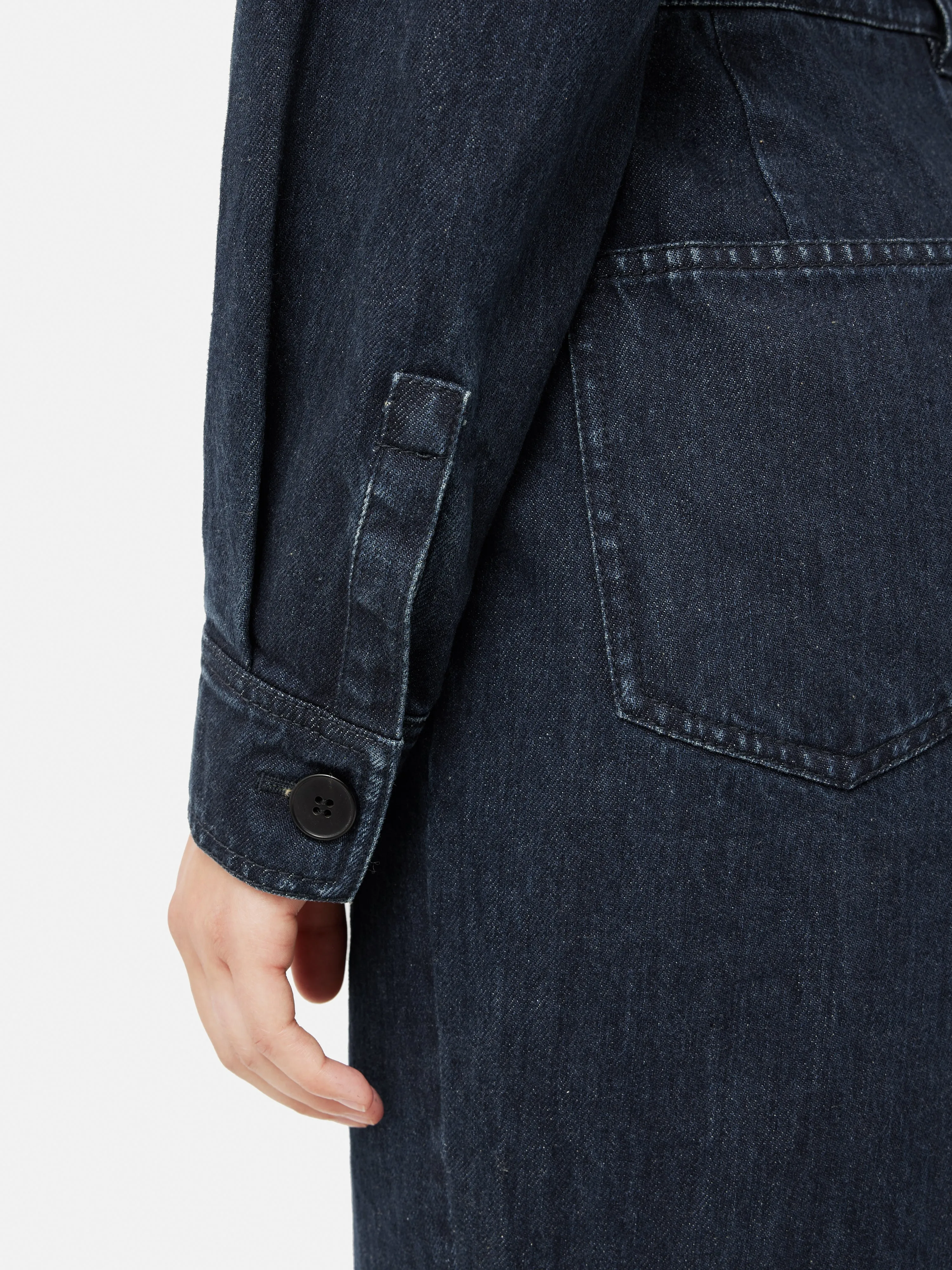 Tailored Denim Jumpsuit | Indigo sold by Jigsaw product image thumbnail 5