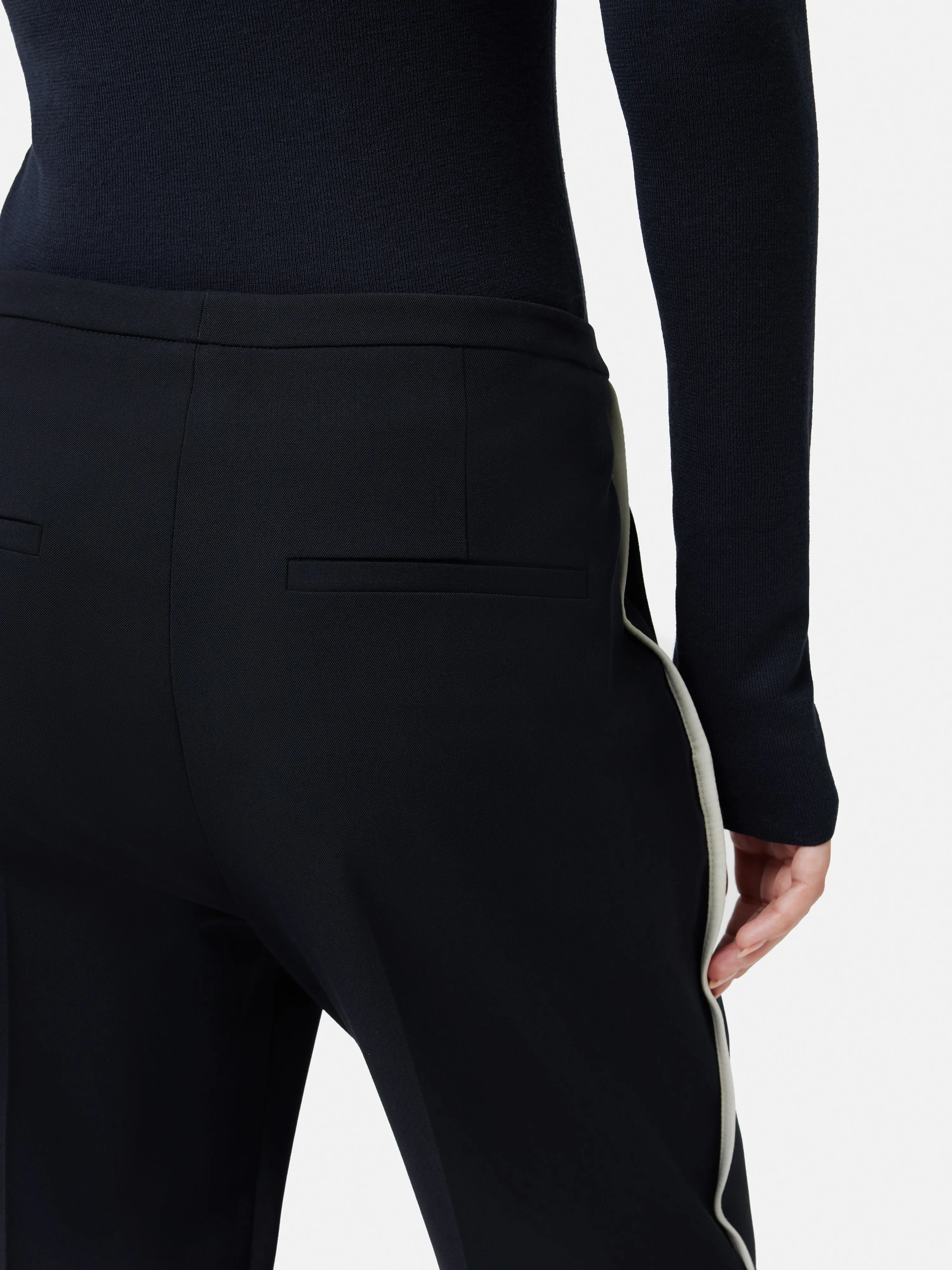 Piped Detail Trouser | Navy sold by Jigsaw product image thumbnail 5
