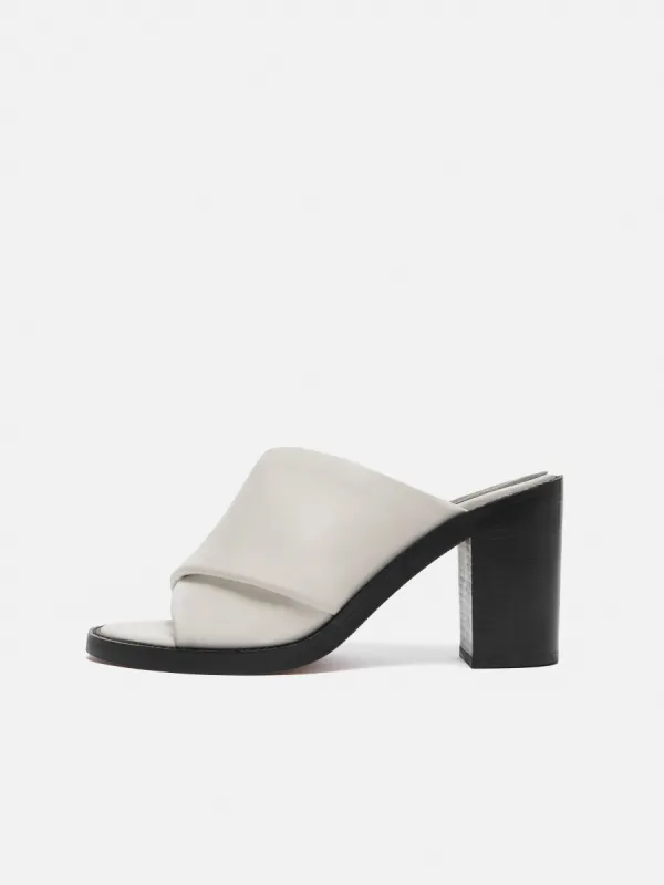 Duvile Padded Heel Sandal | White sold by Jigsaw