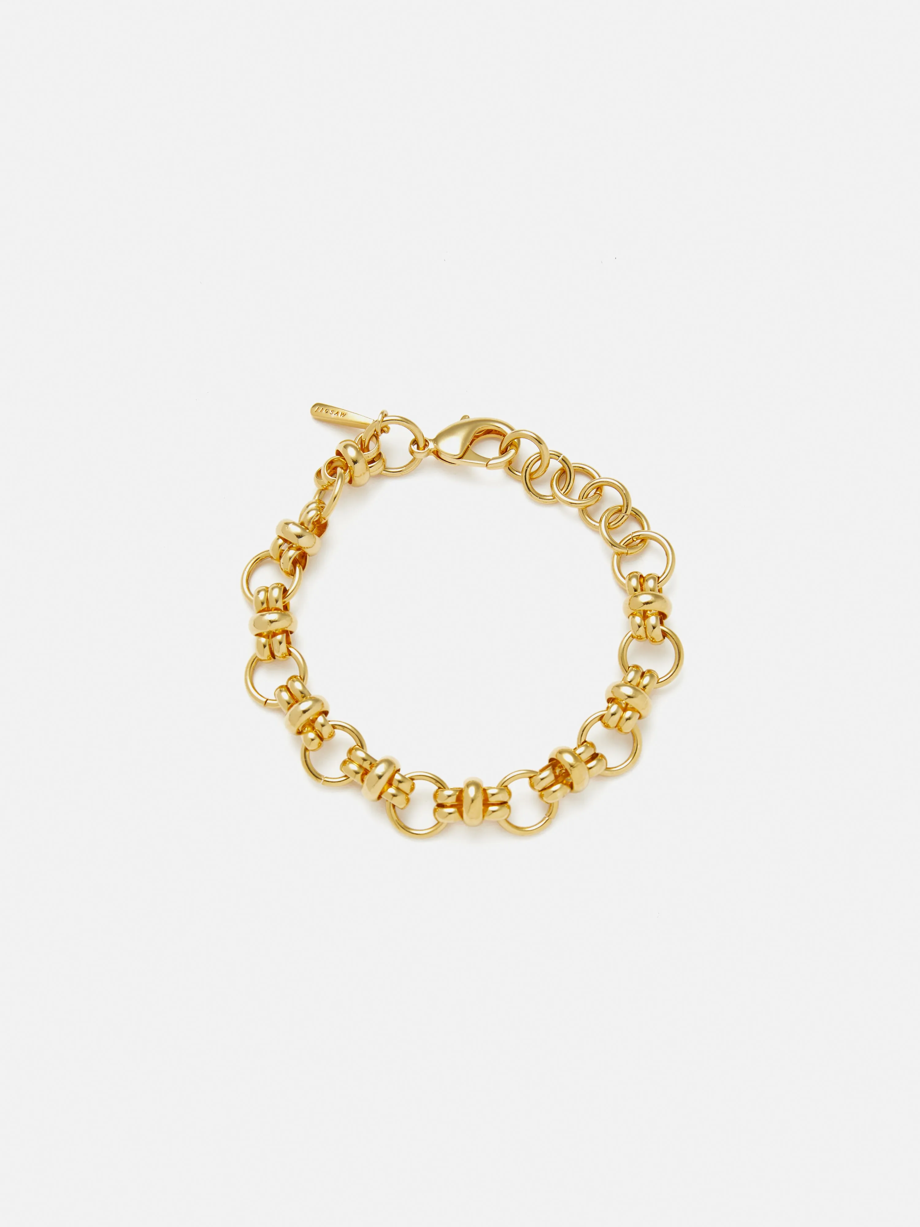 Round Chain Bracelet | Gold sold by Jigsaw