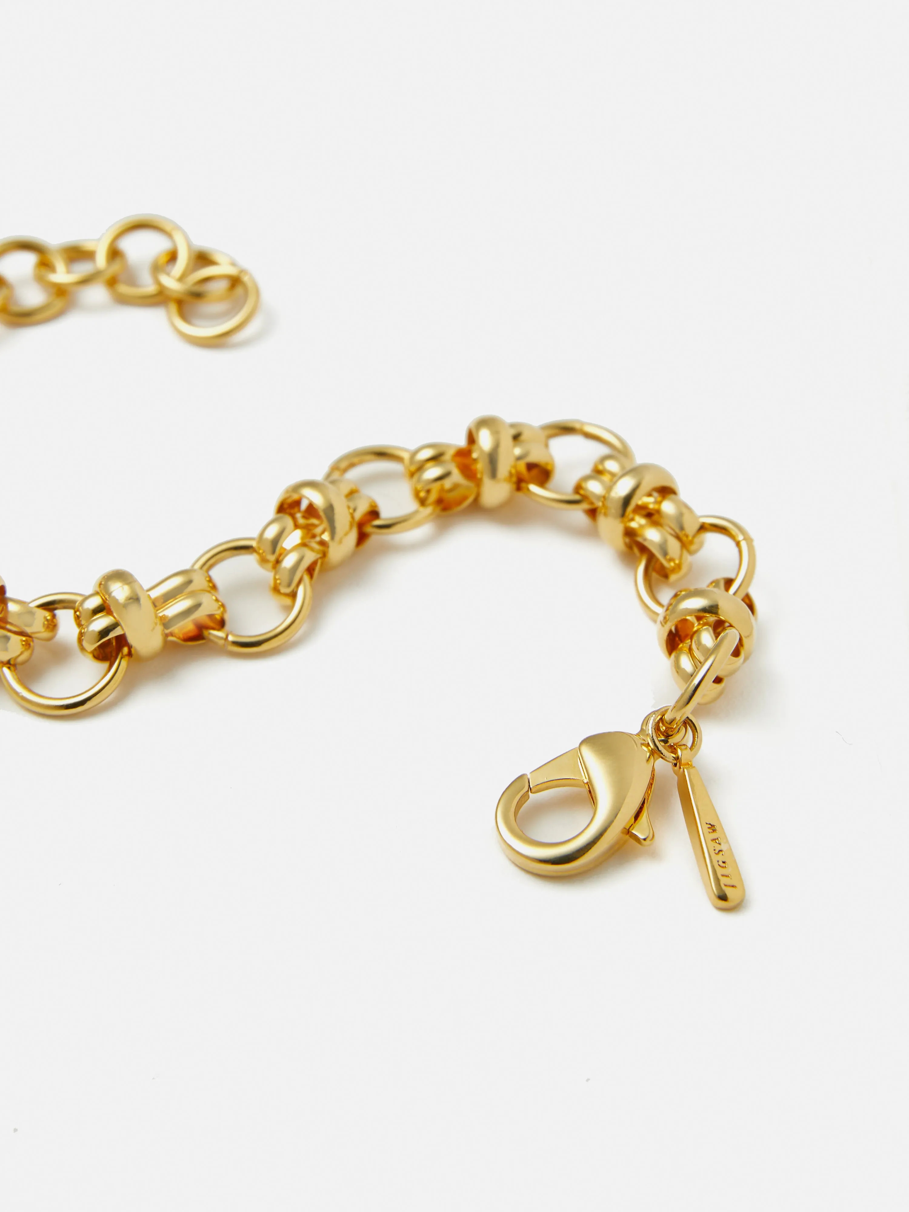 Round Chain Bracelet | Gold sold by Jigsaw product image thumbnail 2