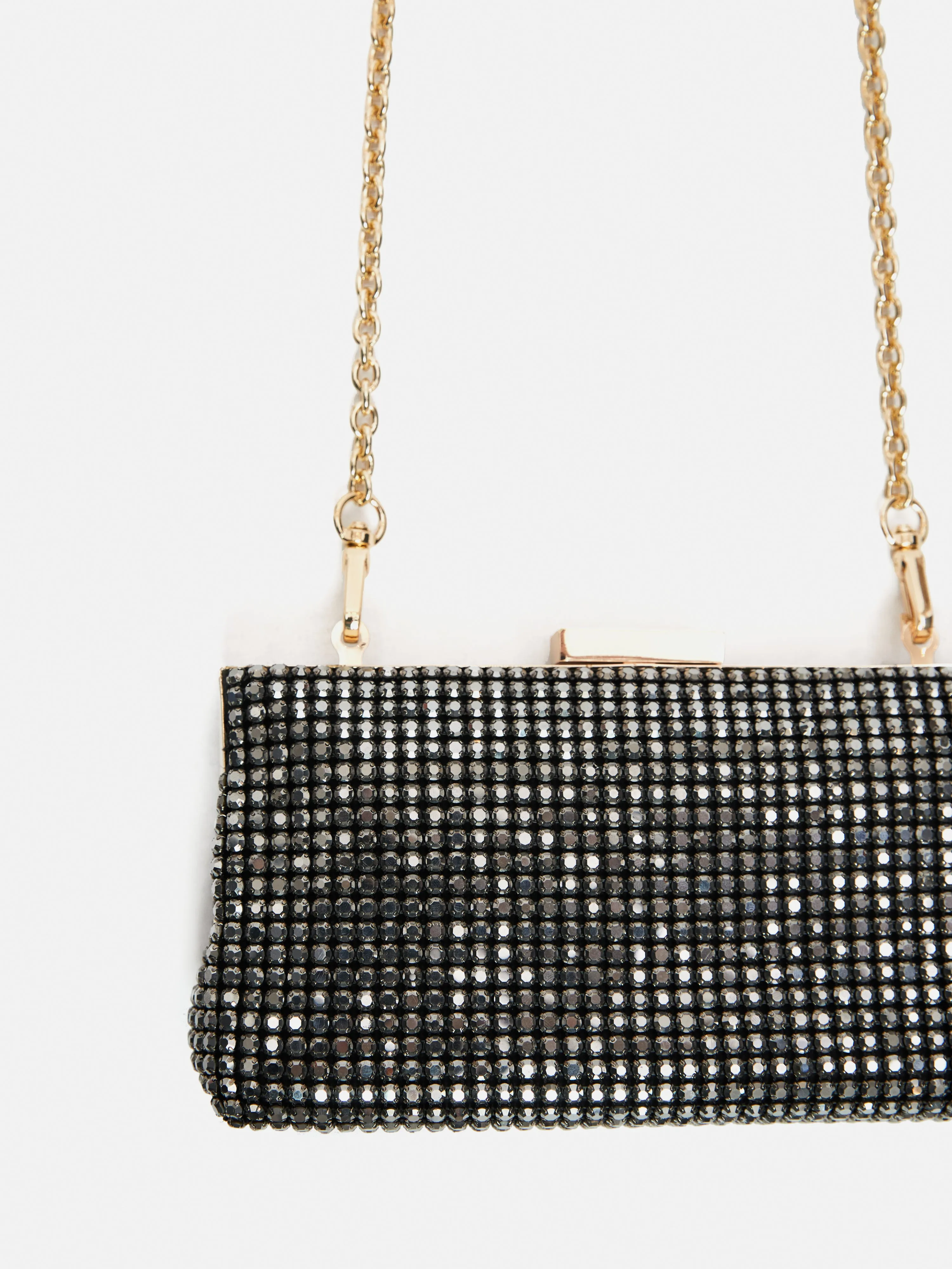 Crystal Frame Evening Bag | Black sold by Jigsaw product image thumbnail 3