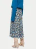 Carnation Midi Skirt | Blue sold by Jigsaw