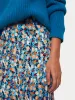 Carnation Midi Skirt | Blue sold by Jigsaw