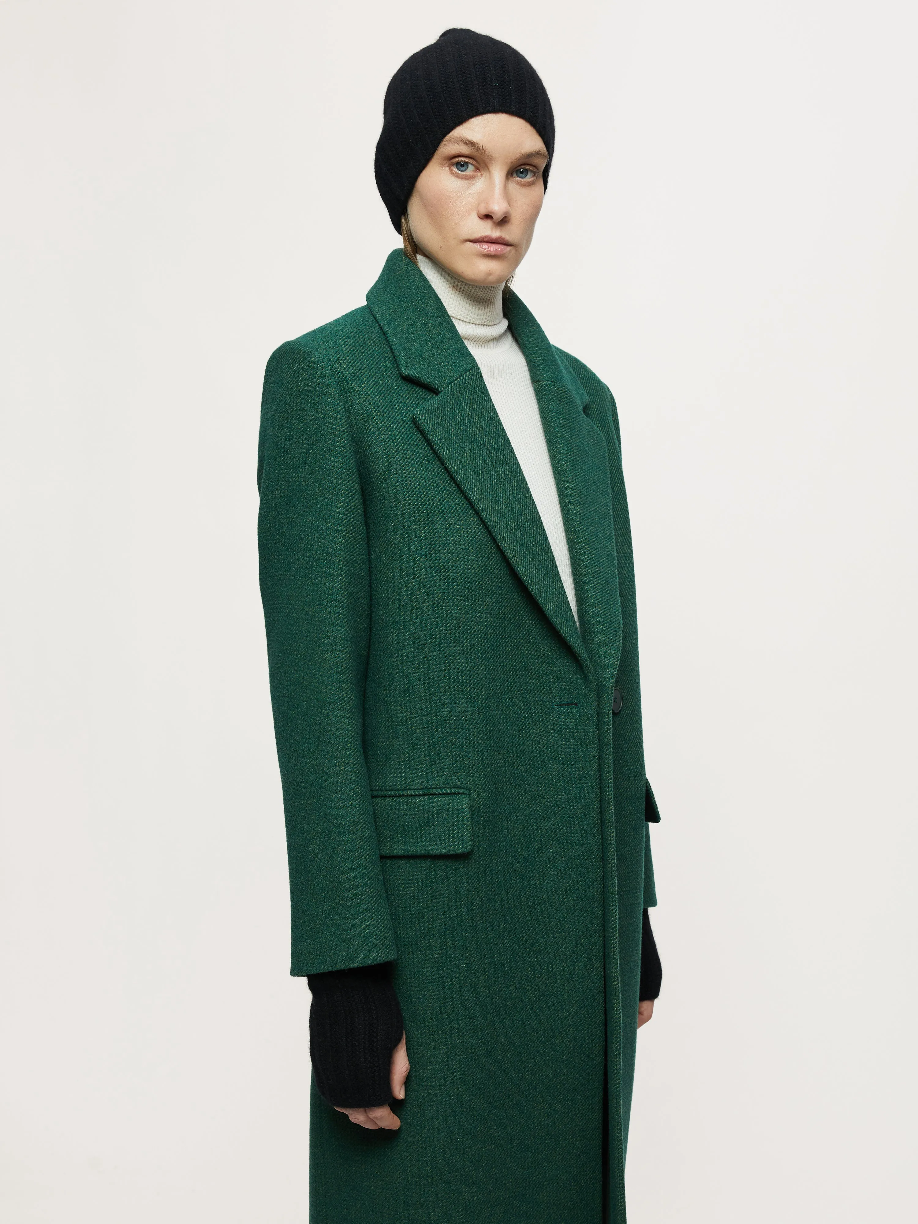 Cashmere Hat | Black sold by Jigsaw product image thumbnail 5