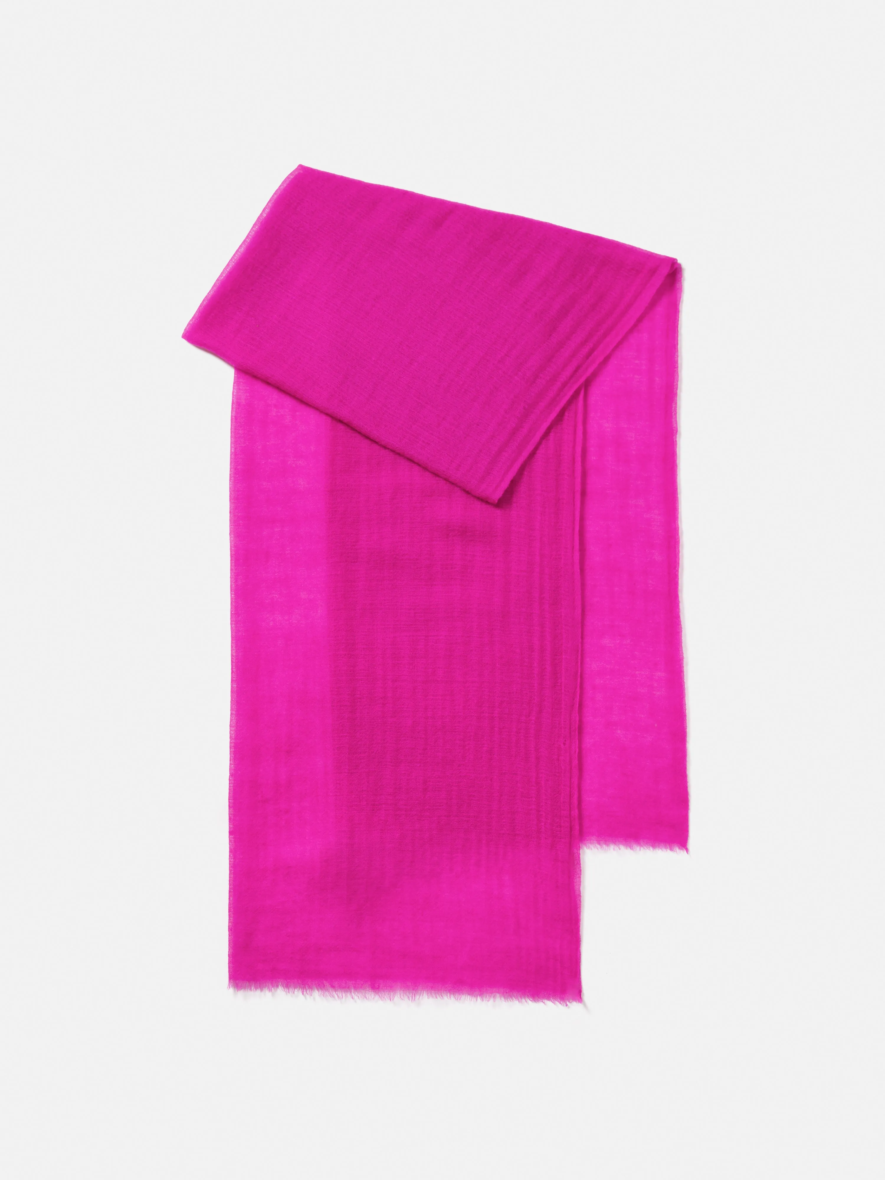 Pure Cashmere Gauze Scarf | Pink sold by Jigsaw product image thumbnail 3