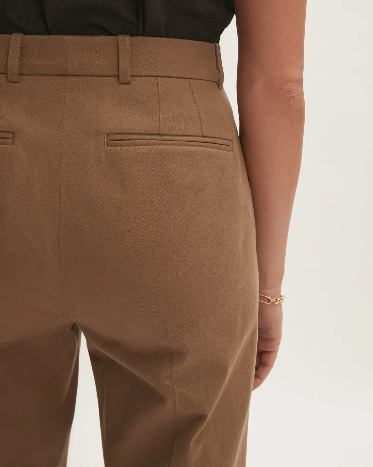 Bardot Trouser | Green sold by Jigsaw product image thumbnail 4