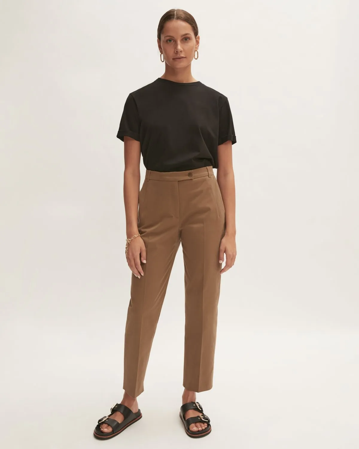 Bardot Trouser | Green sold by Jigsaw product image thumbnail 3