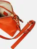 Ava Pebble Leather Crossbody | Orange sold by Jigsaw