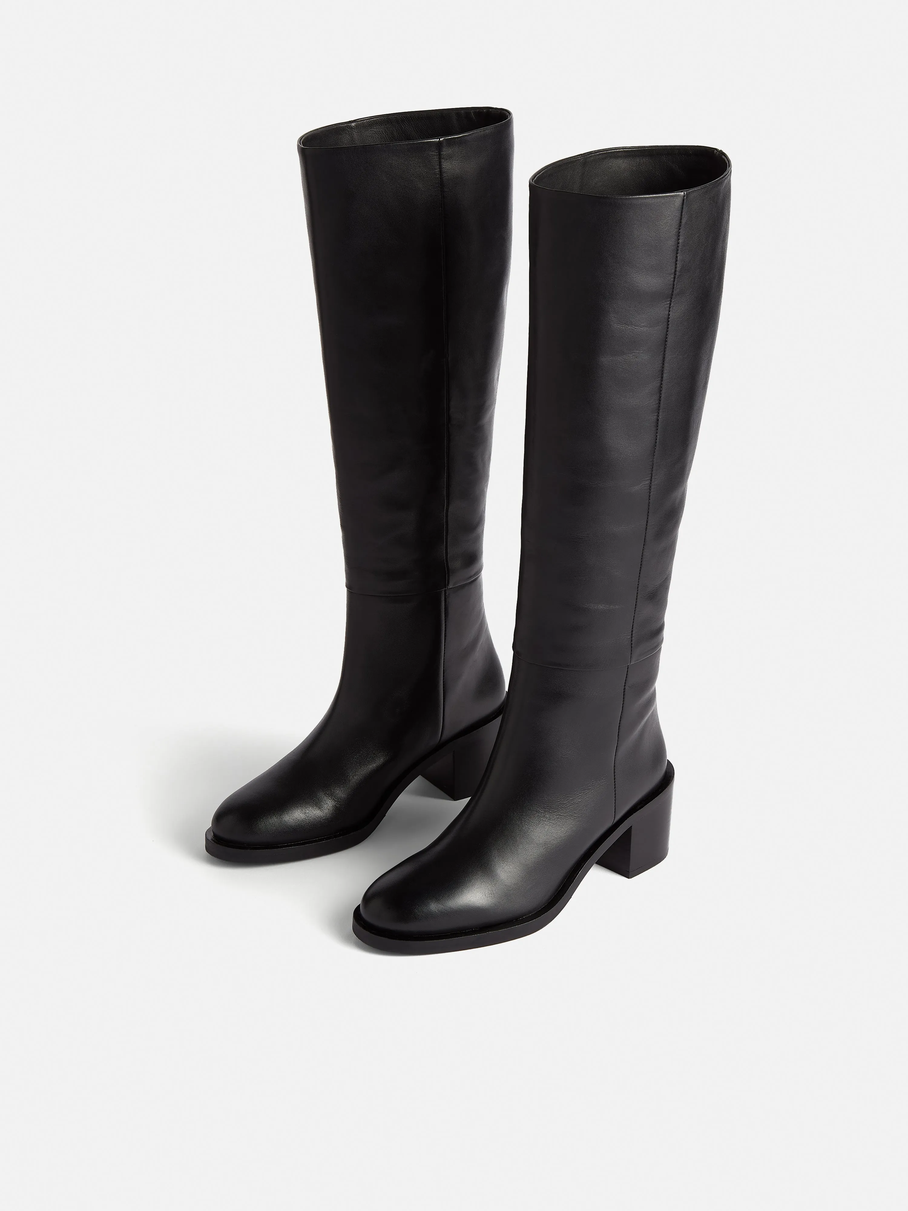 Talley Knee High Leather Boot | Black sold by Jigsaw product image thumbnail 2
