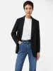 Fluid Twill Knox Blazer | Black sold by Jigsaw