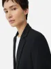 Fluid Twill Knox Blazer | Black sold by Jigsaw