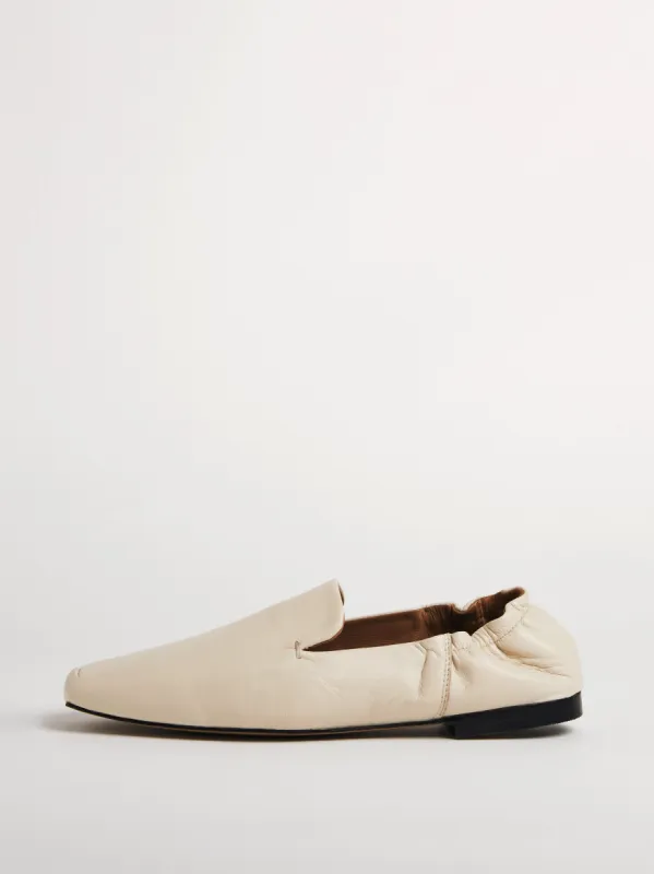 Chester Soft Leather Loafers | Cream made by Jigsaw