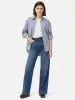 Whitney High Neck T-shirt | White sold by Jigsaw