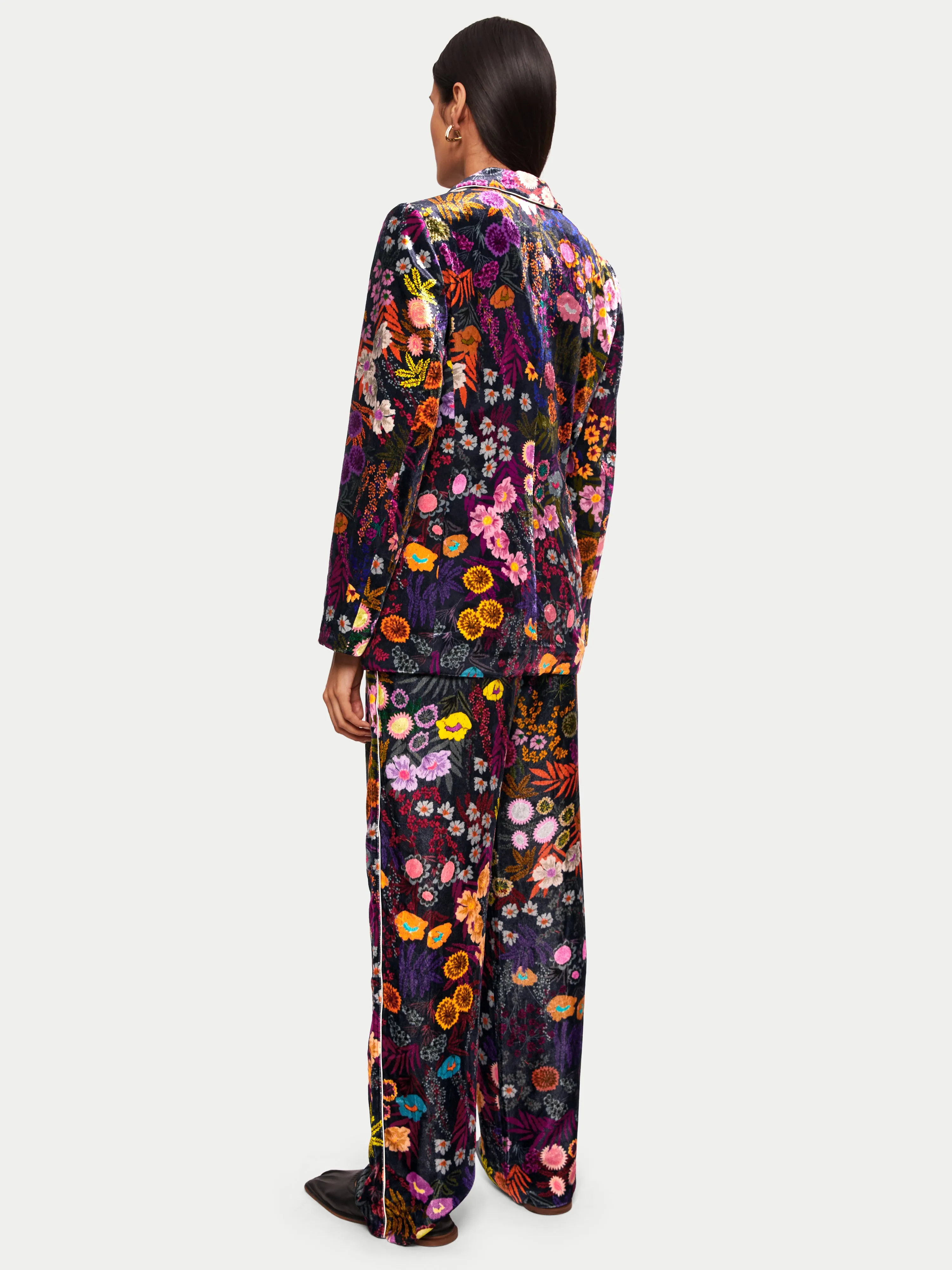 Midnight Garden Silk Blazer | Multi sold by Jigsaw product image thumbnail 5