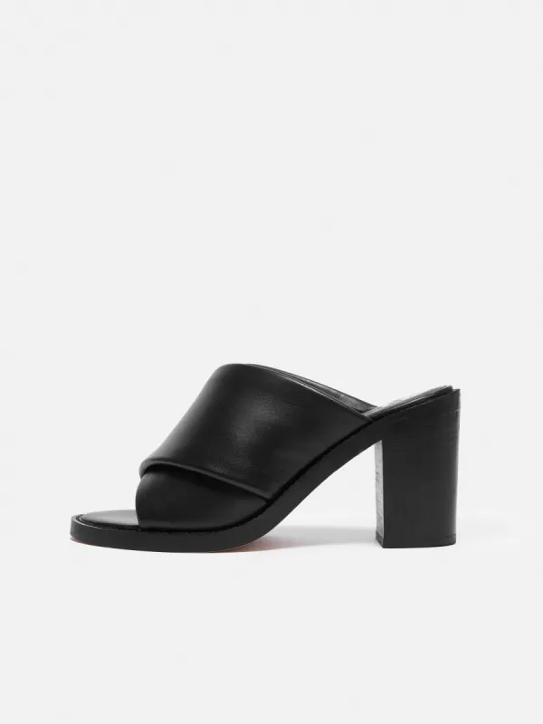Duvile Padded Heel Sandal | Black sold by Jigsaw