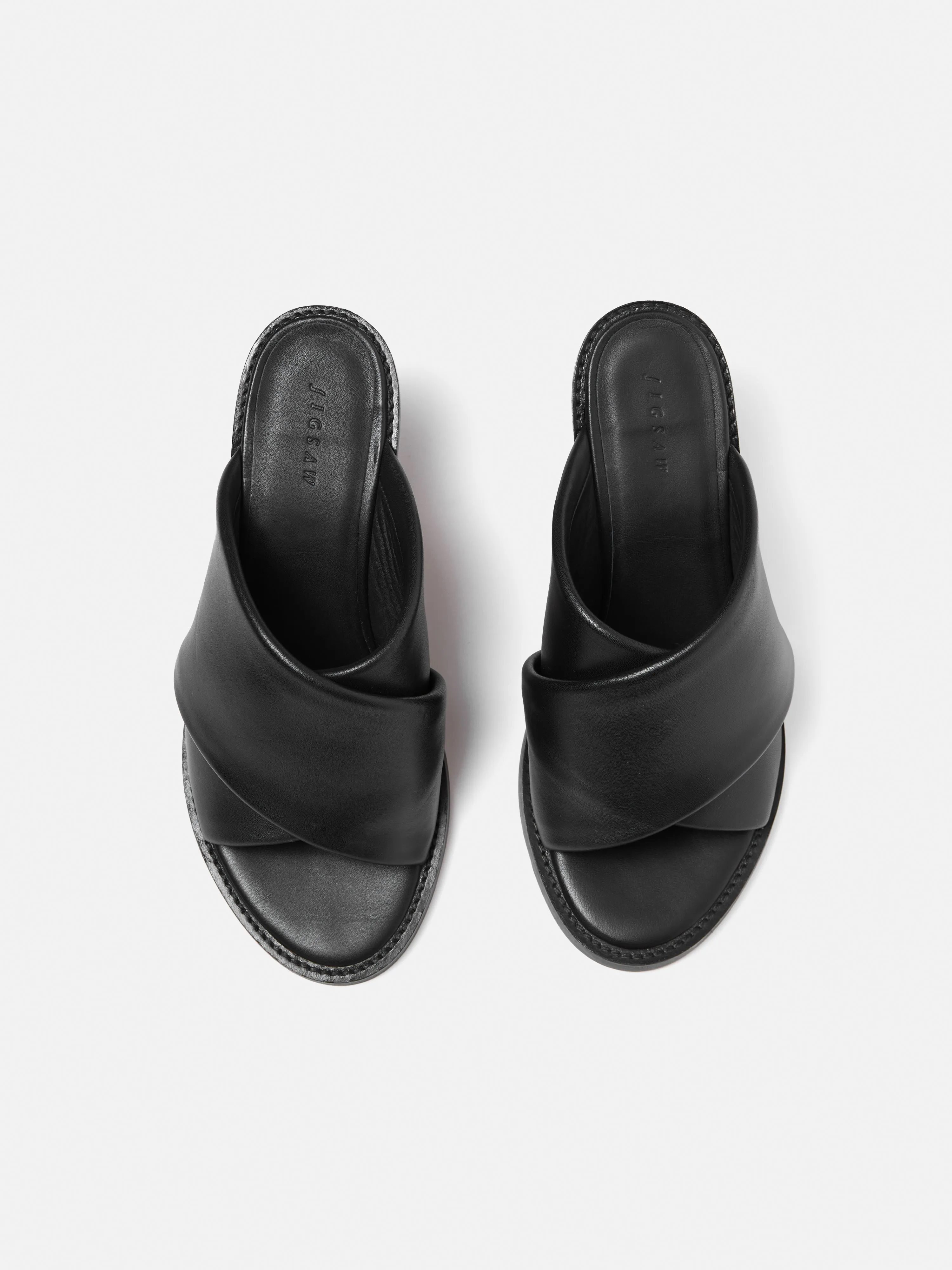 Duvile Padded Heel Sandal | Black sold by Jigsaw product image thumbnail 4