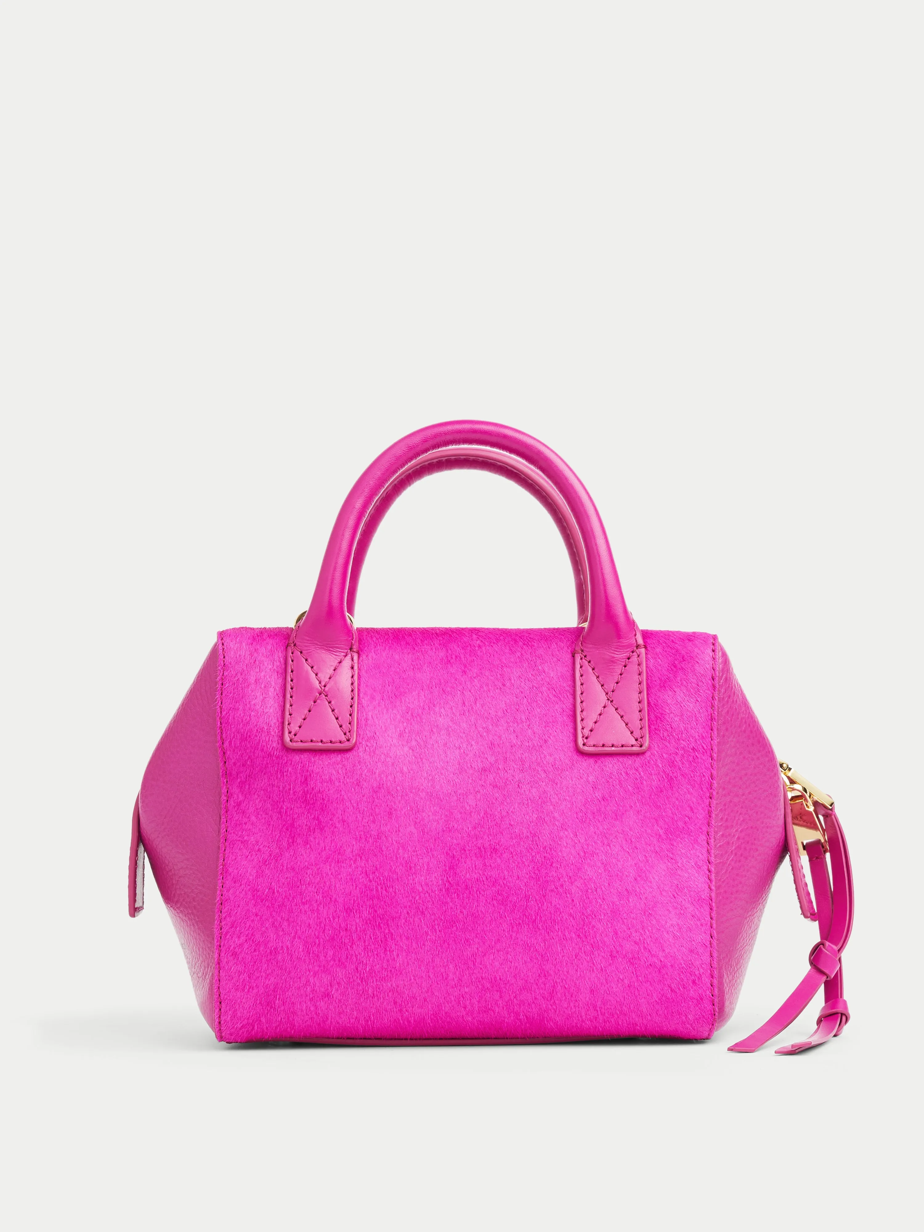 Alix Calf Hair Mix Mini Bag | Pink sold by Jigsaw