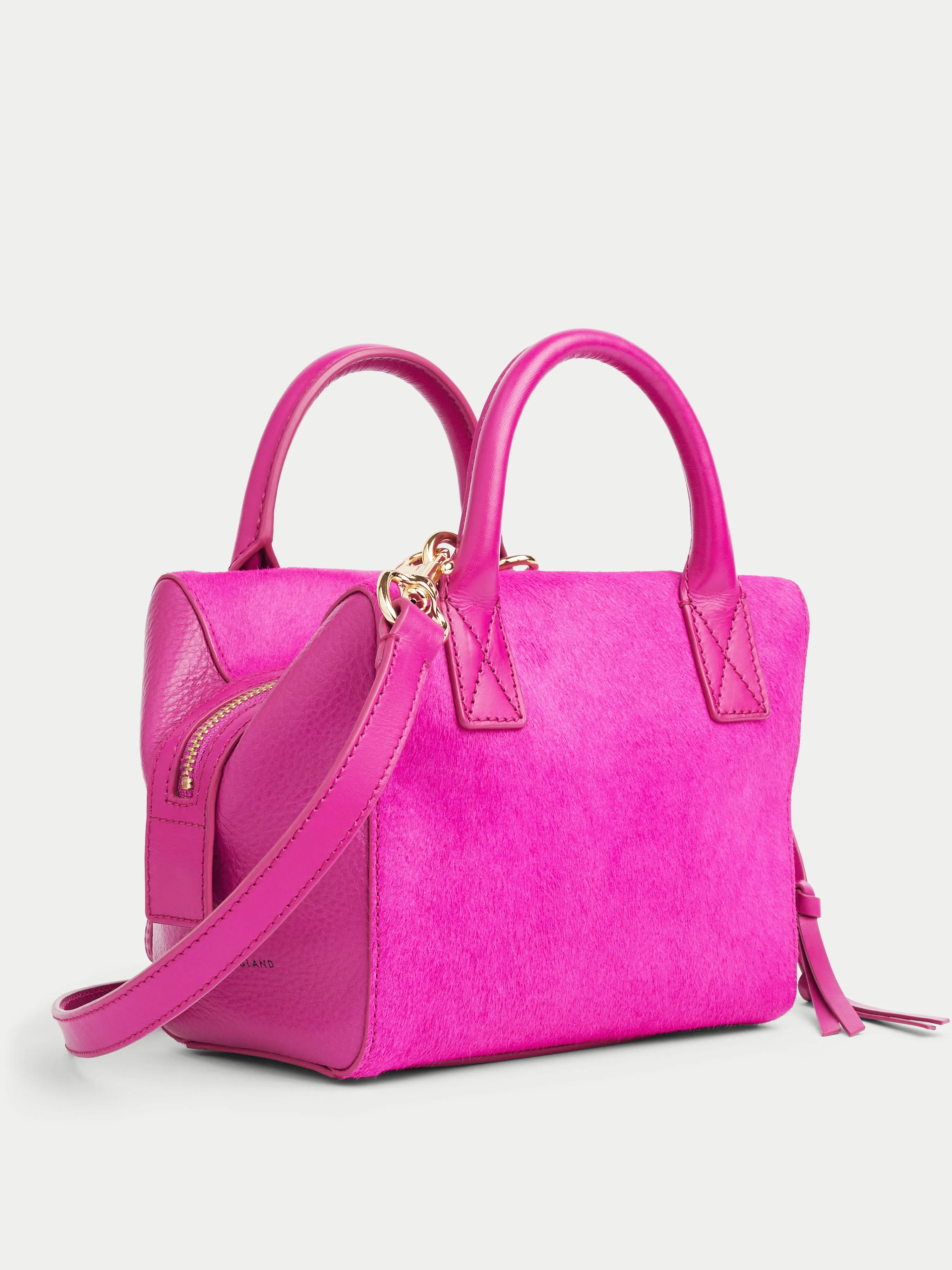 Alix Calf Hair Mix Mini Bag | Pink sold by Jigsaw product image thumbnail 4