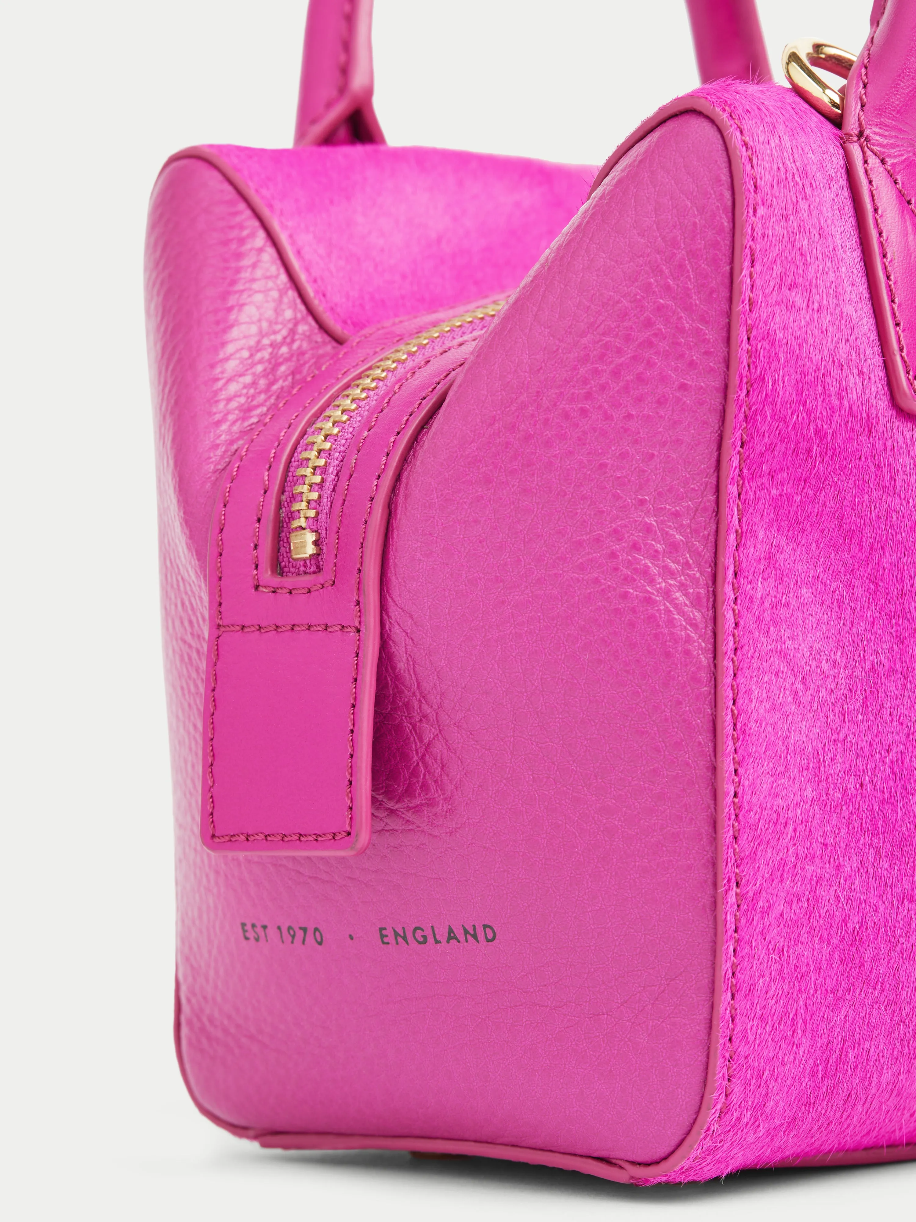 Alix Calf Hair Mix Mini Bag | Pink sold by Jigsaw product image thumbnail 5