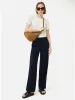 Cotton Luxe Short Sleeve Tee | Cream sold by Jigsaw