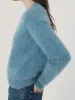 Halo Cashmere Jumper | Blue sold by Jigsaw