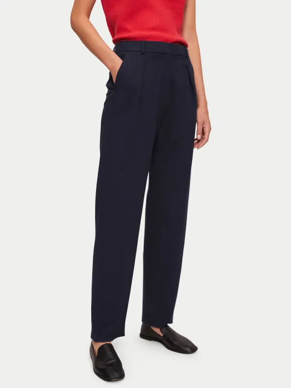 Crosshatch Logan Trouser | Navy sold by Jigsaw