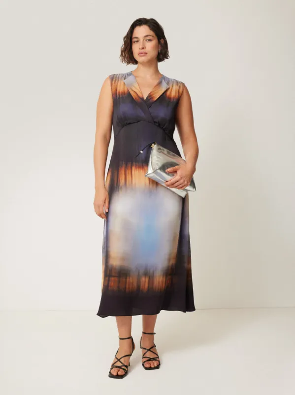 Modern Tie Dye Dress | Multi sold by Jigsaw