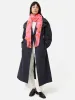 Hydra Coral Gauze Wool Silk Scarf | Pink sold by Jigsaw