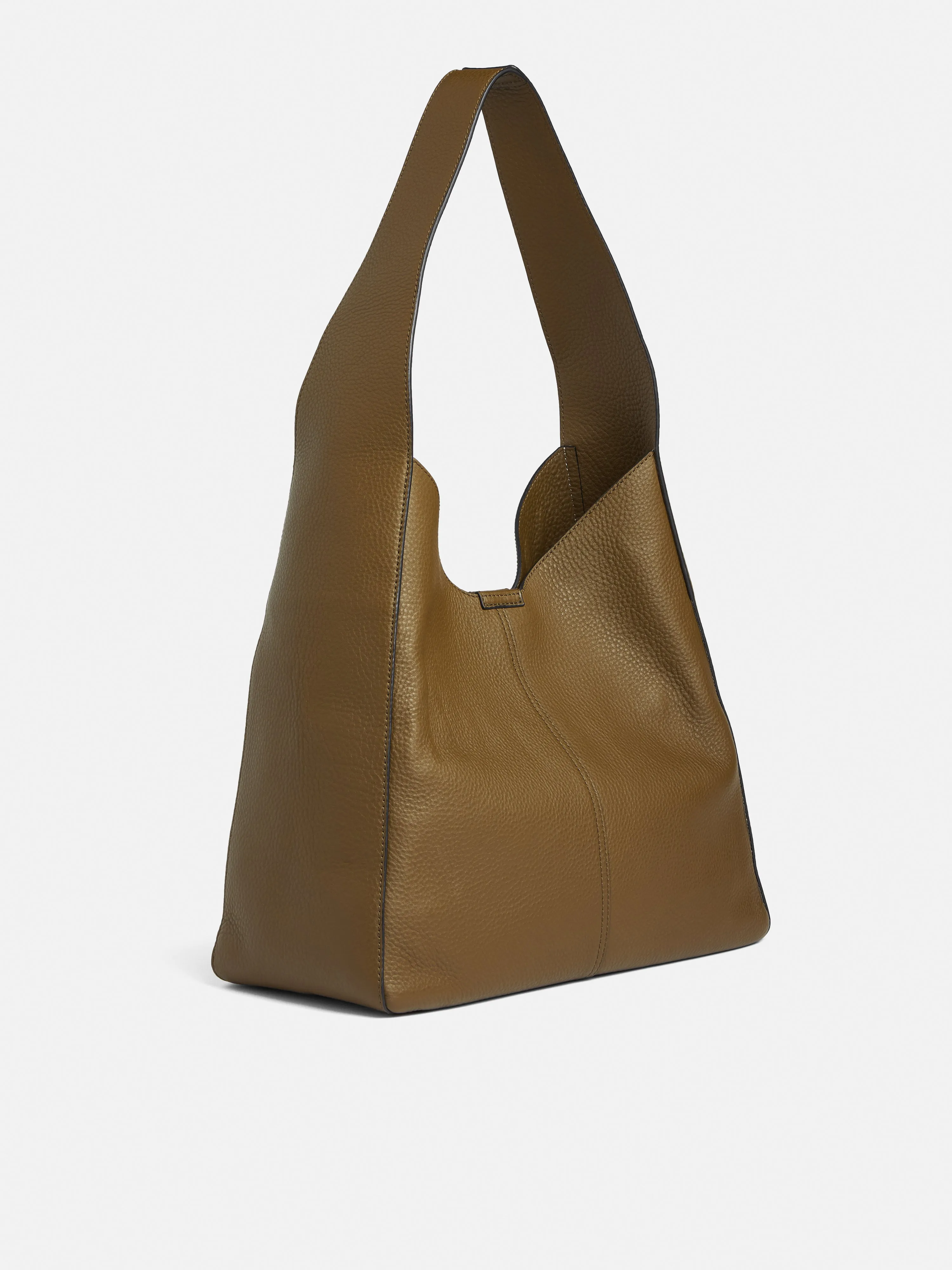 Heckfield Leather Tote | Brown sold by Jigsaw product image thumbnail 3