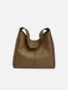 Heckfield Leather Tote | Brown sold by Jigsaw