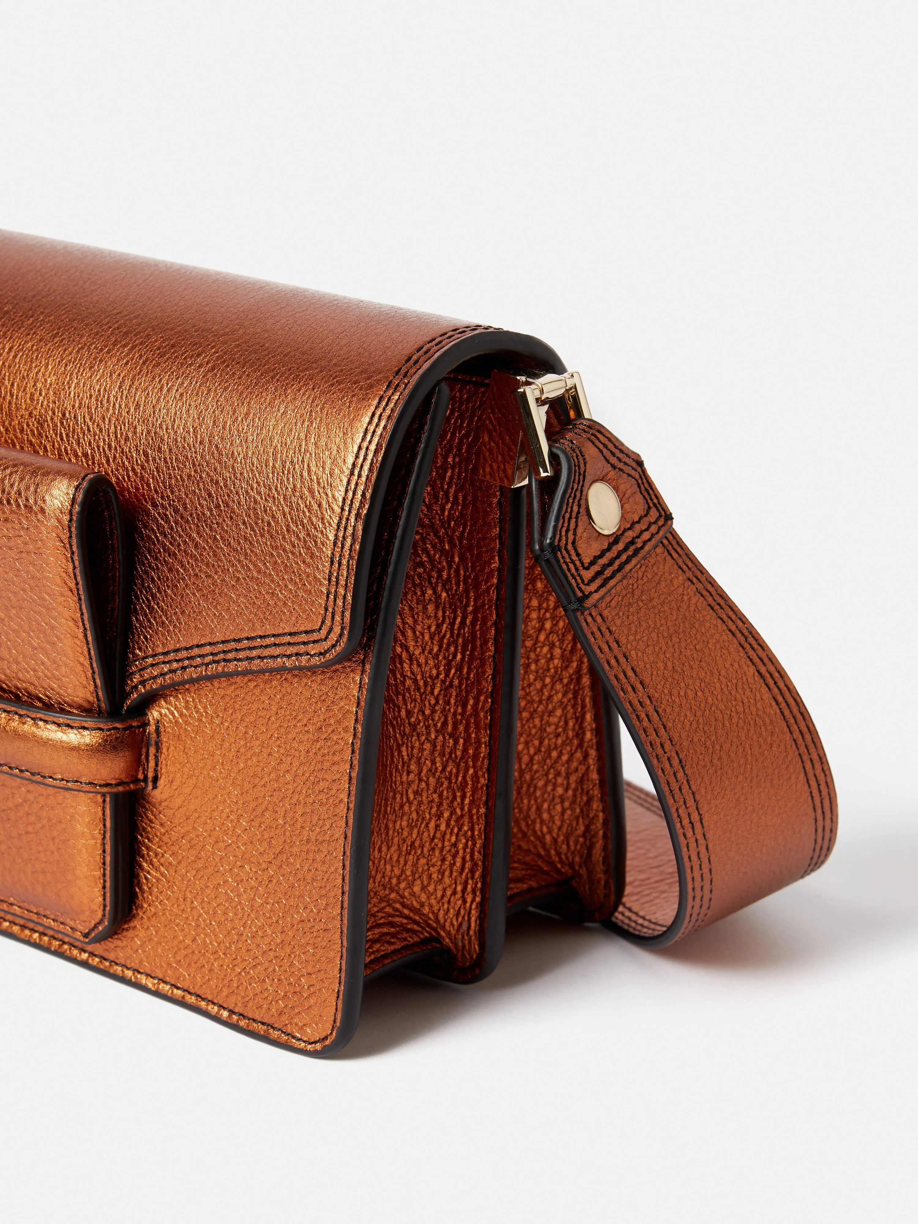 Ada Leather Crossbody Bag | Copper sold by Jigsaw product image thumbnail 2