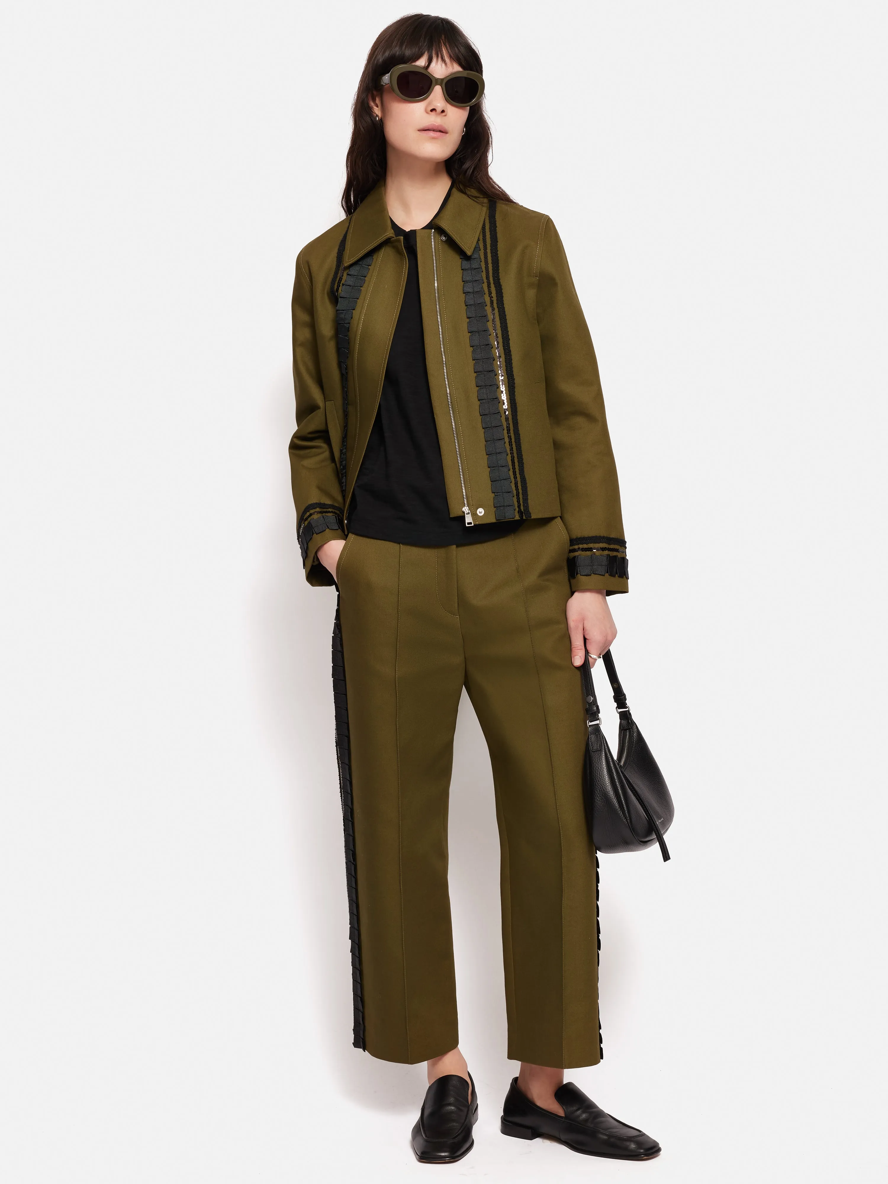 Cotton Slub Tank Top | Black sold by Jigsaw product image thumbnail 5