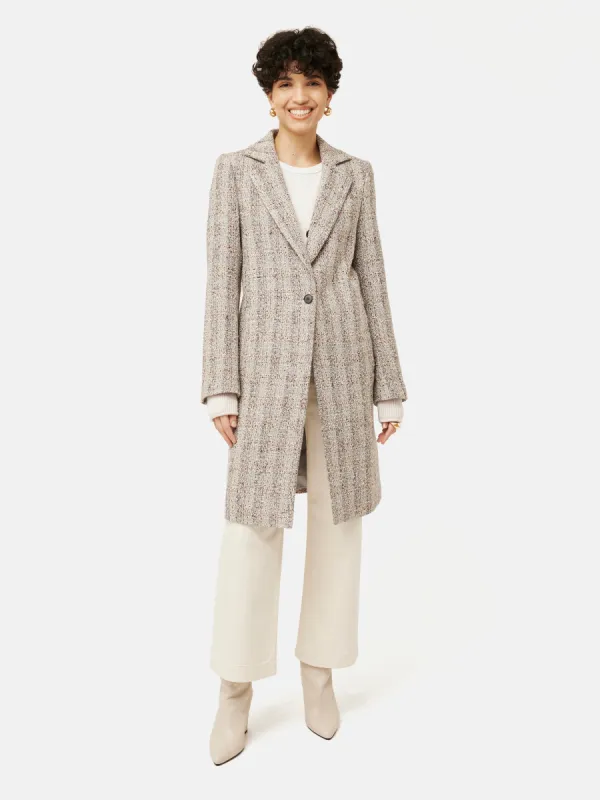 Boucle Coat | Multi sold by Jigsaw