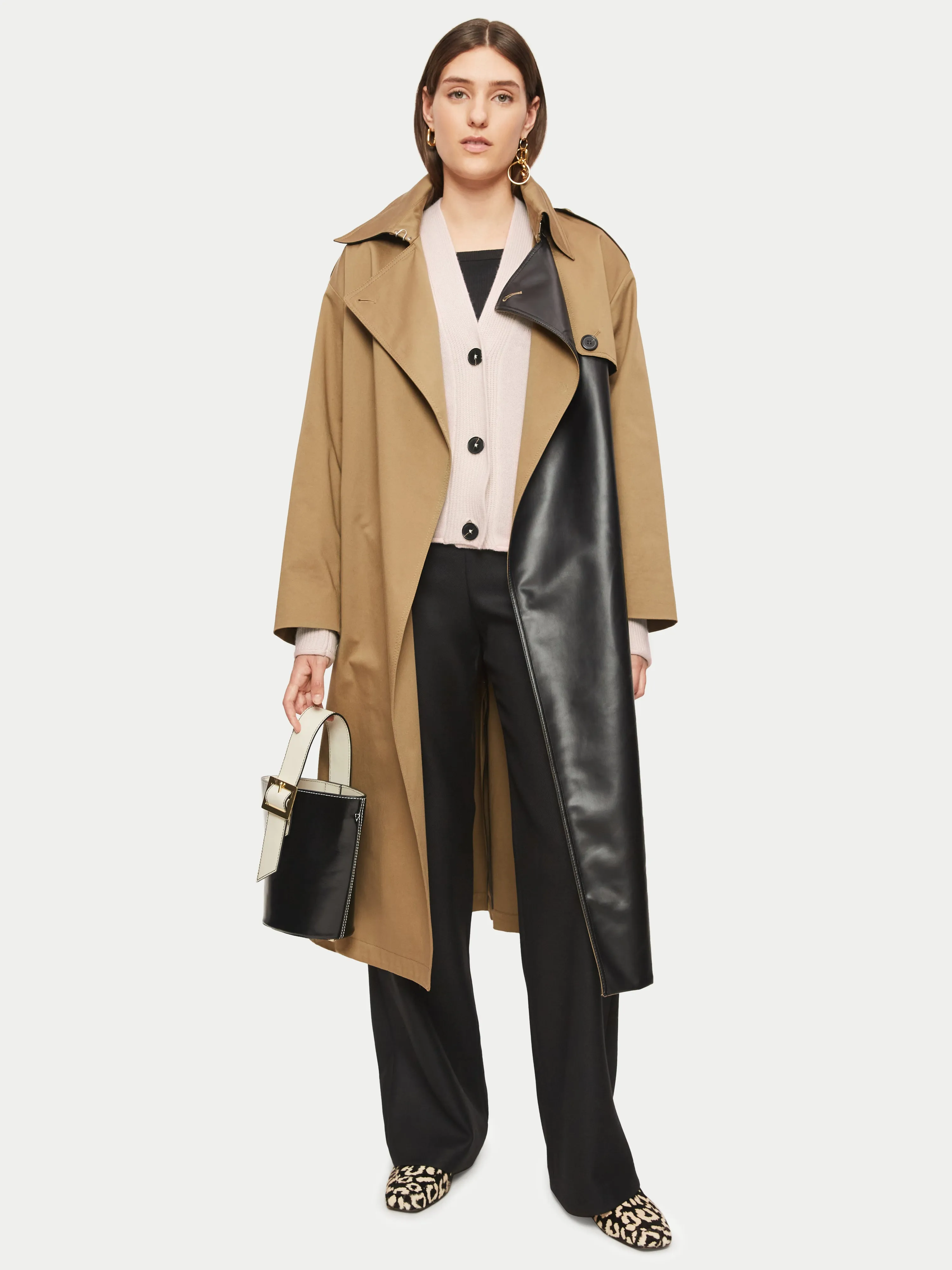 Merino Cashmere Cardigan | Ivory sold by Jigsaw product image thumbnail 2