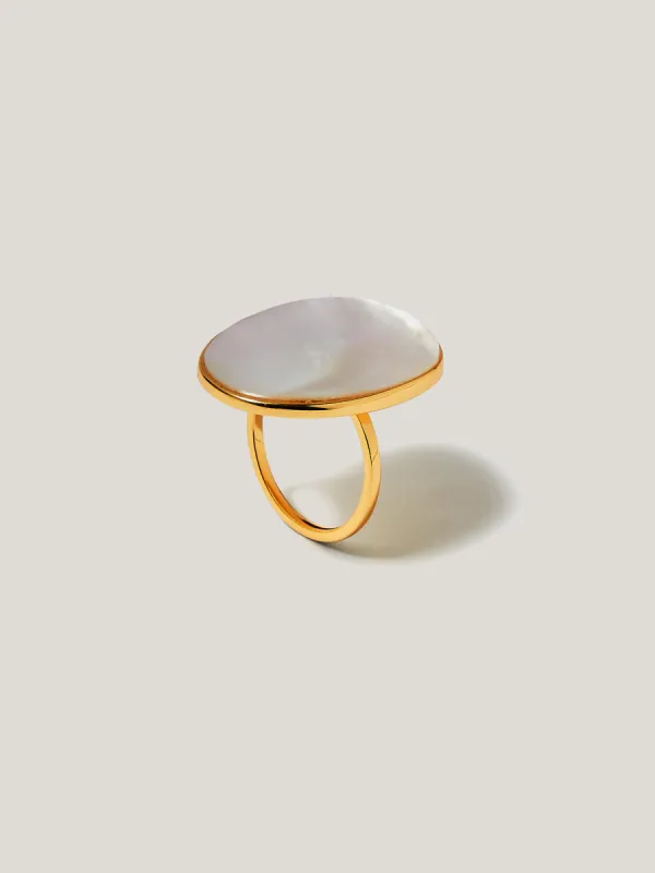 Mother Of Pearl Ring | Pearl sold by Jigsaw