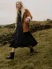 Merino Shearling Leather Coat | Ginger sold by Jigsaw