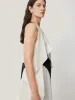 Sculptural Silk Twill Dress | Monochrome sold by Jigsaw