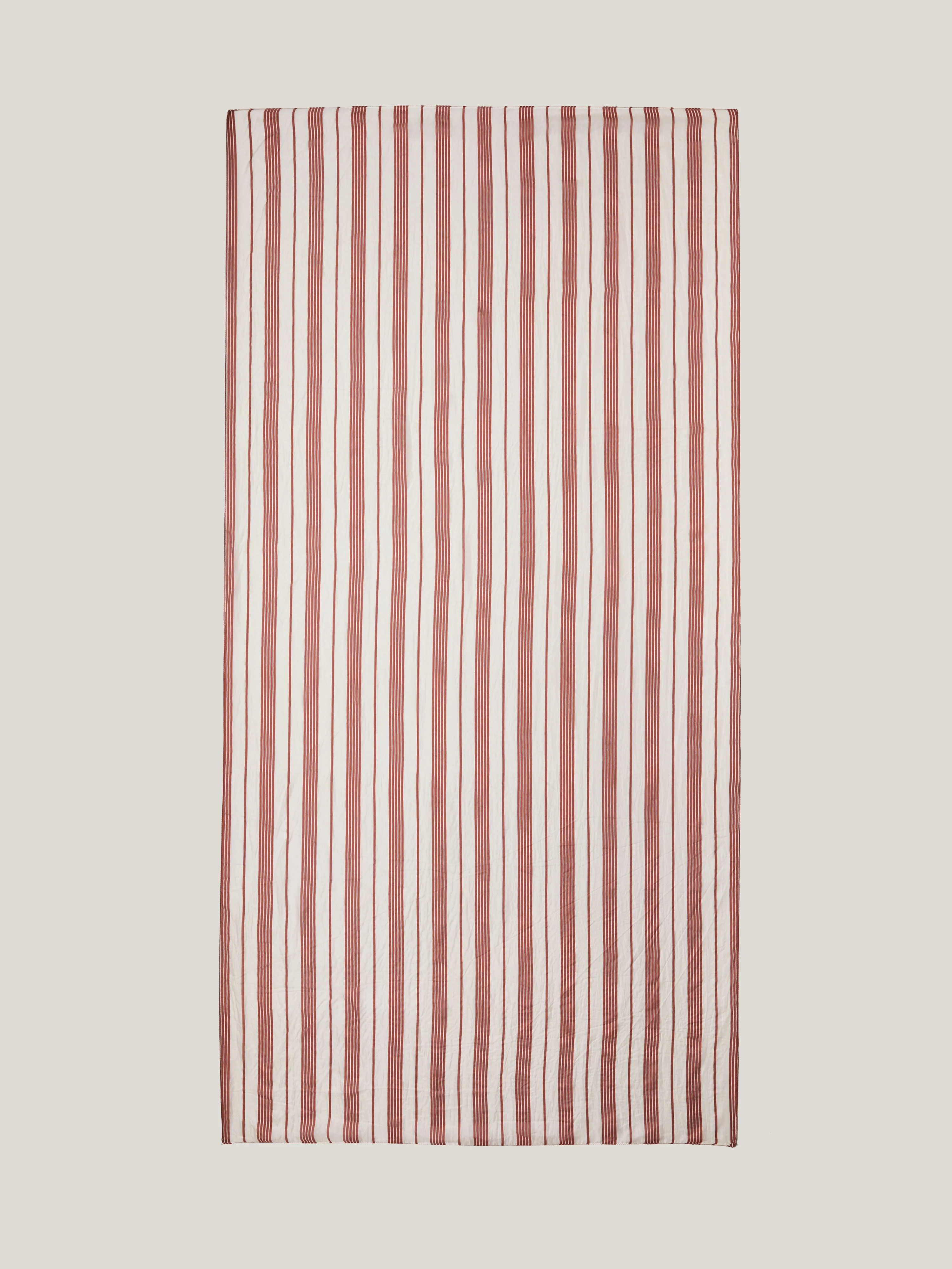 Cassis Stripe Silk Scarf | Red sold by Jigsaw product image thumbnail 3