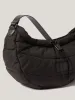 Nylon Drawstring Crossbody | Chocolate sold by Jigsaw