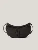 Nylon Drawstring Crossbody | Chocolate sold by Jigsaw