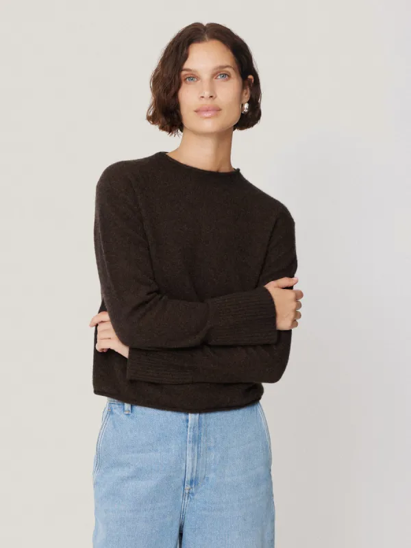 Cloud Cashmere Eldon Jumper | Brown sold by Jigsaw
