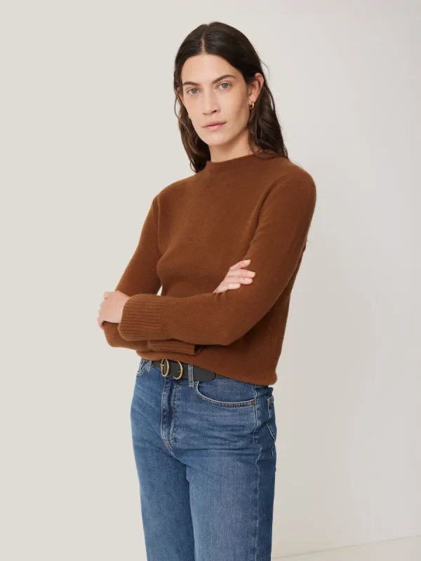 Cloud Cashmere Eldon Jumper | Toffee sold by Jigsaw