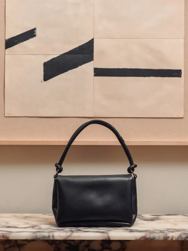 Soft Padded Crossbody | Black sold by Jigsaw