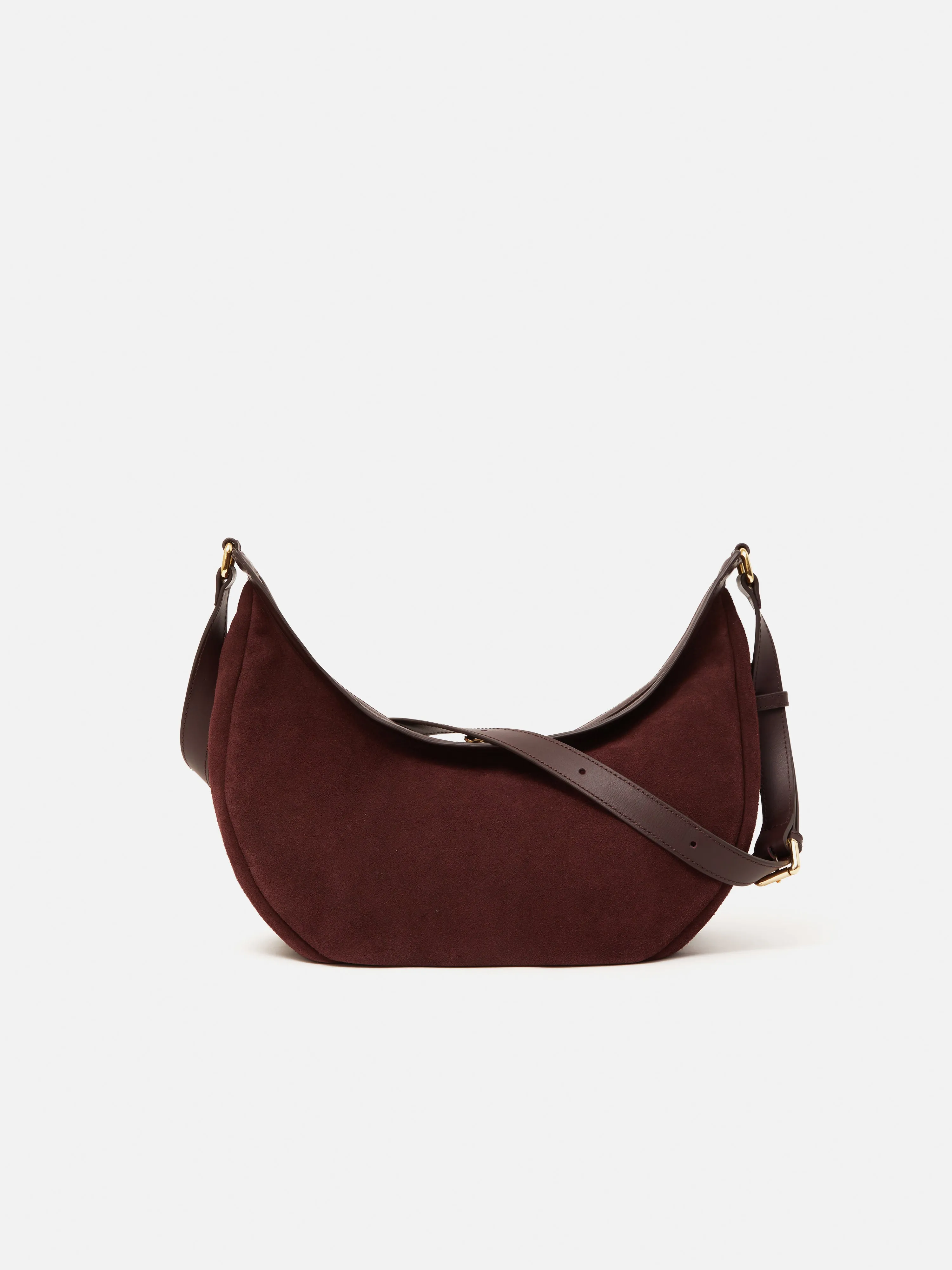 Melbury Soft Suede Bag | Port sold by Jigsaw product image thumbnail 5