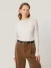Layered 2-in-1 Top | Cream sold by Jigsaw