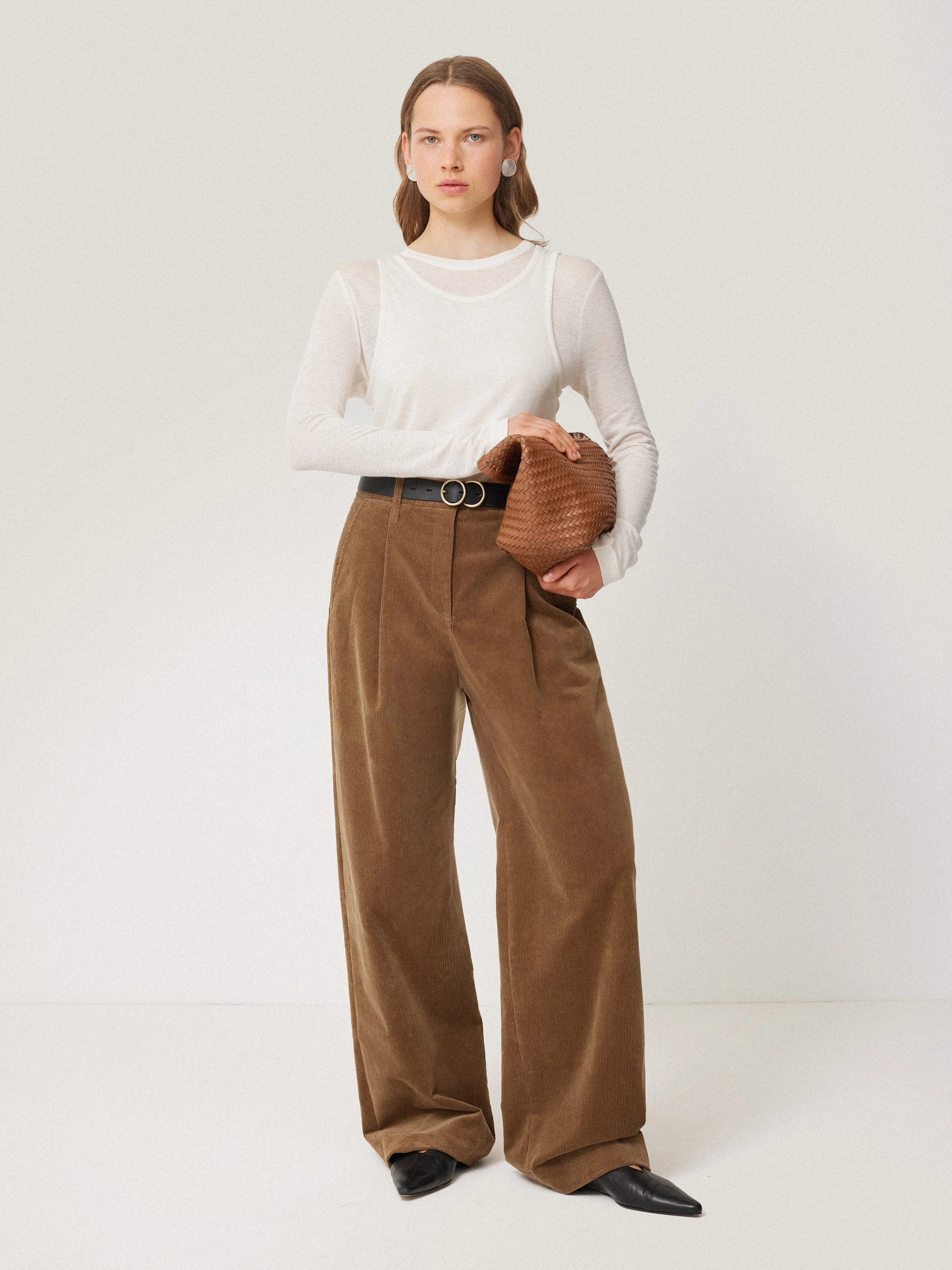 Layered 2-in-1 Top | Cream sold by Jigsaw product image thumbnail 4