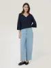 Lightweight V Neck Cardigan | Navy sold by Jigsaw