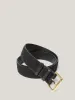 Black Calf Hair Belt | Black sold by Jigsaw