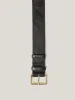 Black Calf Hair Belt | Black sold by Jigsaw